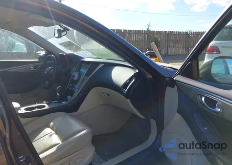 2014 Infiniti Q50 Premium from USA, damaged, VIN JN1BV7AR3EM683024